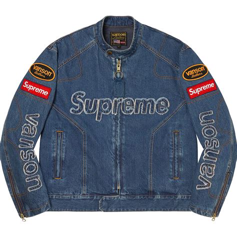 supreme jeans jacket
